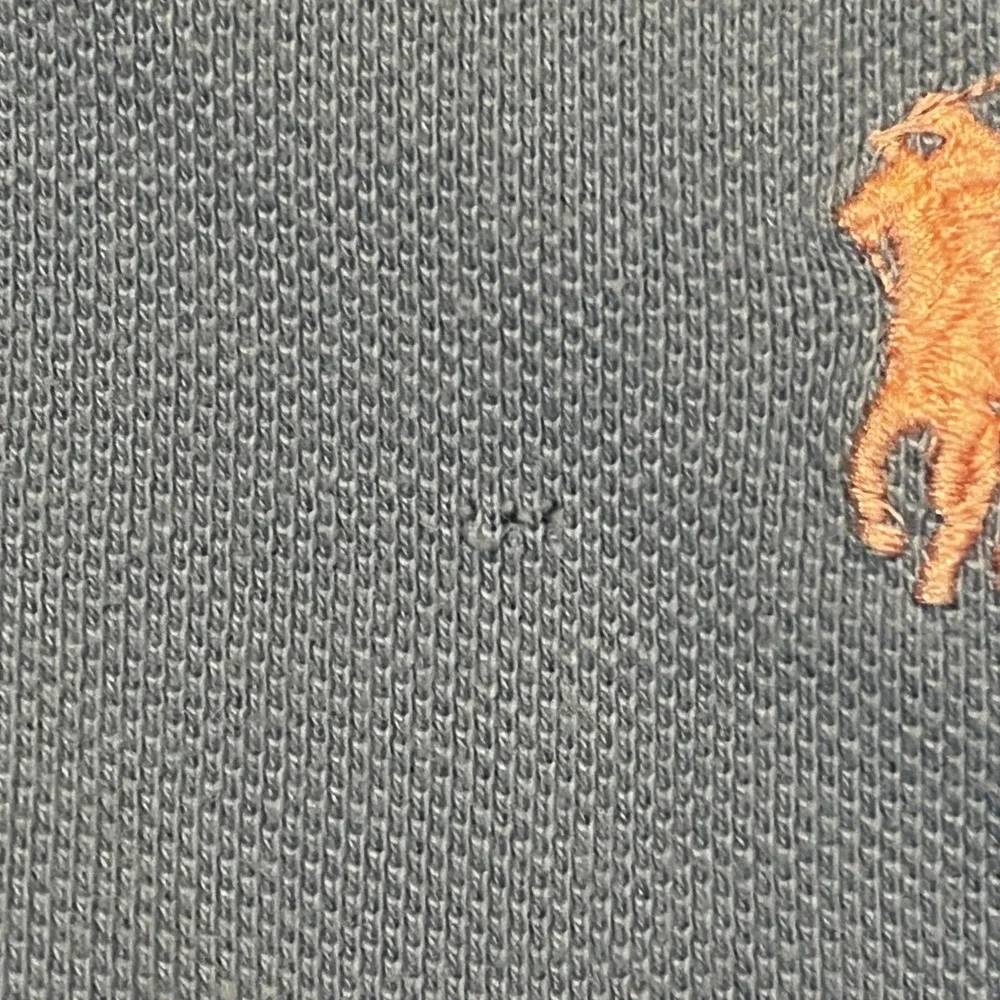 Polo Ralph Lauren‎ Mens XL Blue Pique Short Sleeve Pony Logo Polo Shirt
